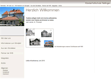 Tablet Screenshot of klosterhofschule-nellingen.de